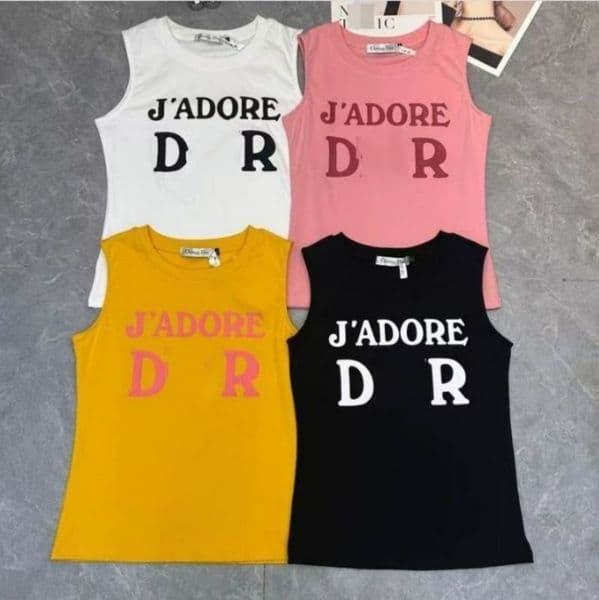 Designer Summer Women's Sleeveless Tank Top Fashion Trendy Women's T-shirt