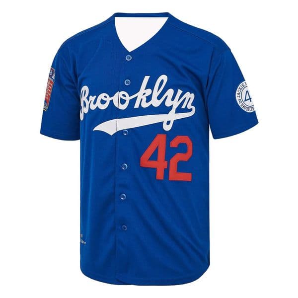 Mens SEASONMARK 2026 Royal Blue Legend 3D Printed Vintage Baseball Jersey Hip Hop 42 Vintage Style Streetwear Z260605