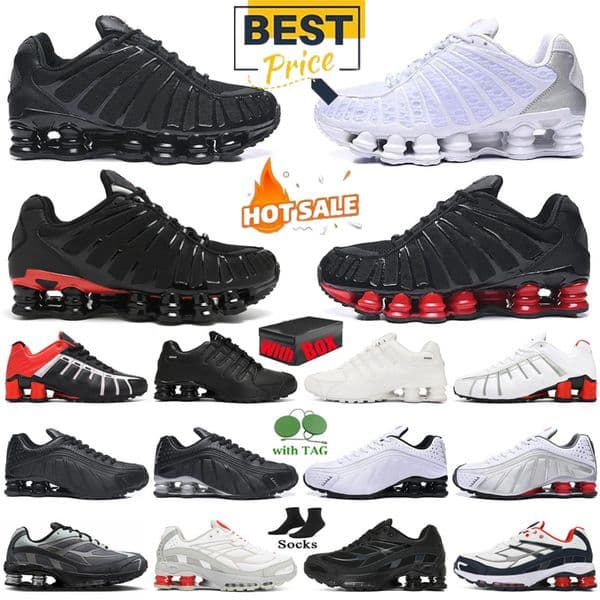 With box Design running shoes for mens trainers shoxs women designer sneakers white black red gold grey sunset chaussures athletic schoenen outdoor sports