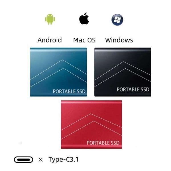 Foreign Trade Mini Portable Solid State Drive G TB USB High Speed Transmission Specifically For Large Capacity