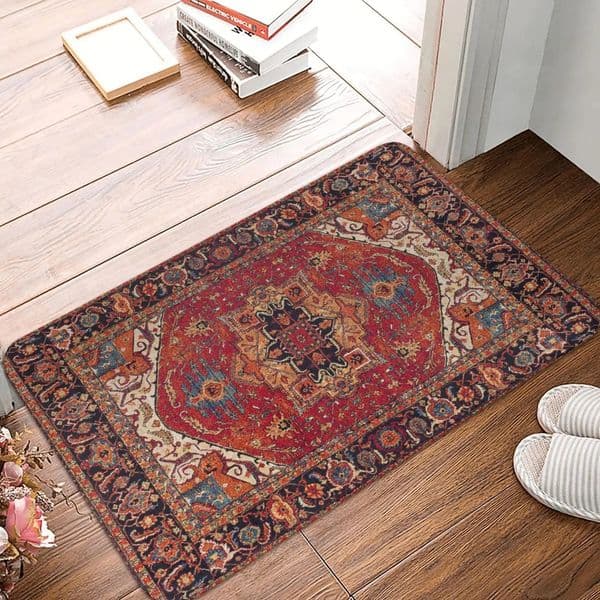 Moroccan Ethnic Decorative Bath Mats Soft Kitchen Home Living Room Carpets Entrance Door Small Rugs 260601