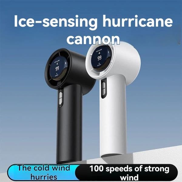 2026 Handheld high-speed fan USB charging mini portable 100 speed turbo violent small fan 3000mAh For Sport 260604