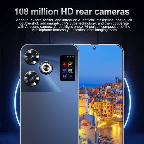 i15 i16 5G Low Price Hot Selling S25Ultra Android Smartphone 7.3 Large Screen 16+1T Mobile Phone Can thumbnail 2