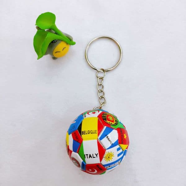 2026 World Cup Soccer Fashion Fan Souvenir Keychain International Flags National Team Flag Pendant Small Gift Bag Charm Bulk Y260605