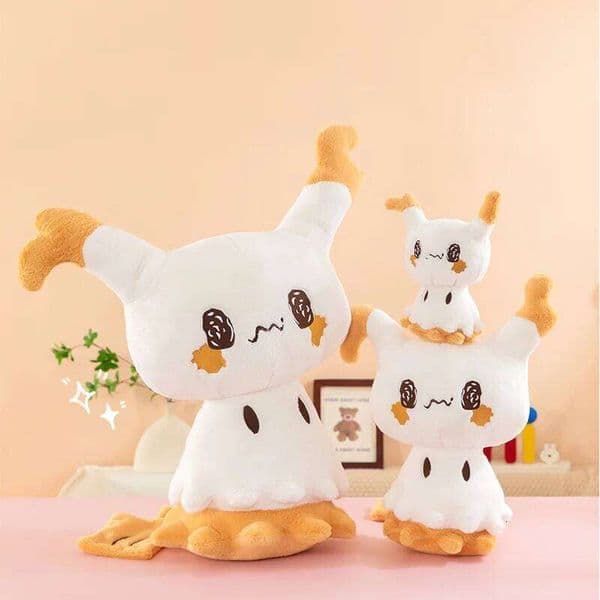 30/50/75cm Mimikyu Plush Doll Soft Fluffy Cartoon Stuffed Toy Hugging Sleep Throw Pillow Gift Home Sofa Decor 26L0605