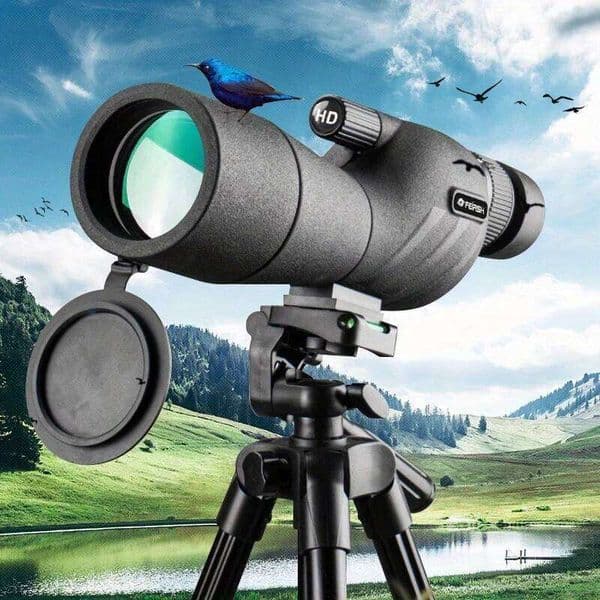 variable frequency monocular telescope, suitable for outdoor camping hunting bird watching W260605