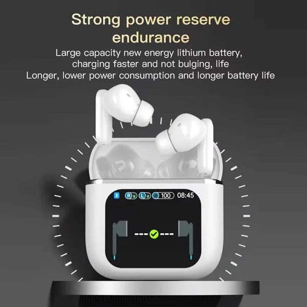 Wireless Earphones SE60 Bluetooth 54 LED Display Gaming Headset Sport Headphones HIFI Sound Low Latency EarbudsL260604