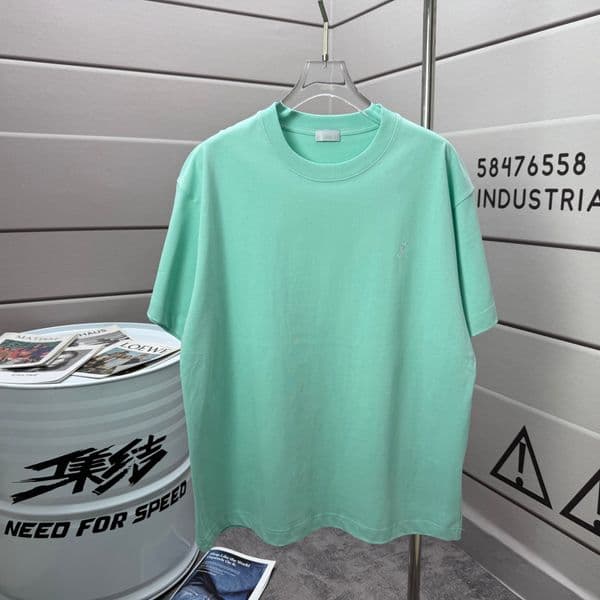 Men's Plus Tees & Polos Round neck embroidered and printed polar style summer wear with street pure cotton rqwd23244