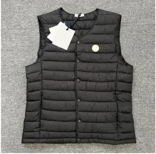 Winter Mens Vests Outerwear light Weight Male Coats Warm Sleeveless Vest Windproof Overcoat Outdoor Classic Casual Warmth Winters Coat Men Clothing
