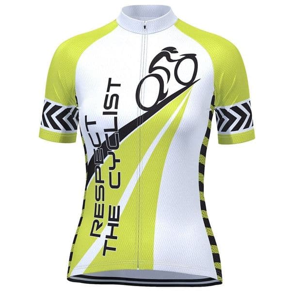 Mens Respect The Cyclist Cycling Jersey Breathable Cycling Jerseys Short sleeve Summer Quick Dry Cloth MTB Ropa Ciclismo