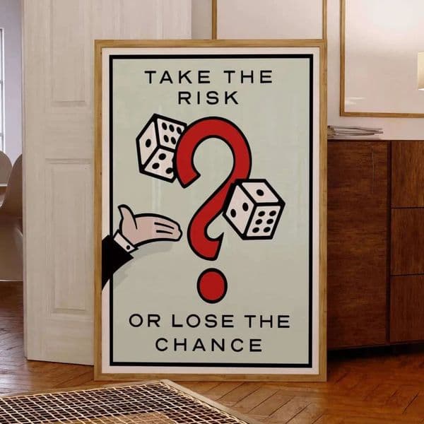 2026 Modern perfume Take Risk Or Lose The Chance Wall Art Prints Canvas Painting cologne Poster Picture For Office Living Room Home Decor Free Shipping 23