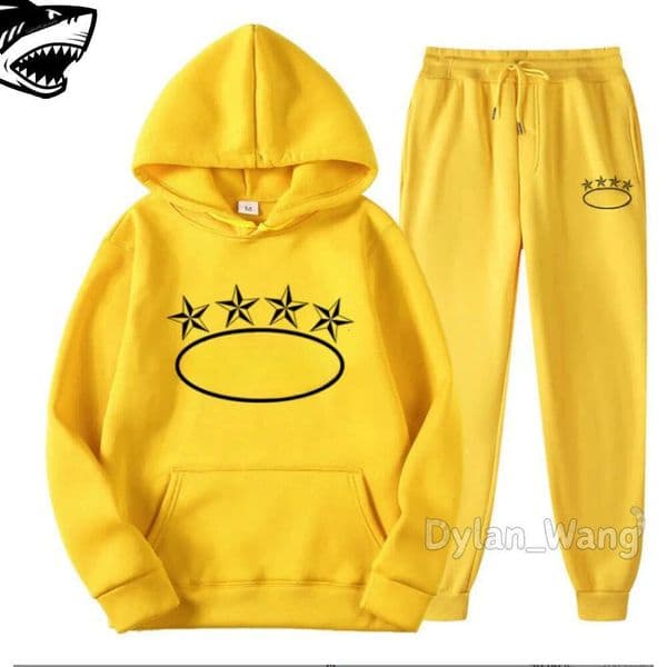 Demon Island Set Unisex Fit 2 Piece Outfits Designer Hoodie Sweatpants Jogger Suit Star Alt Stack Y2k Demon Island Hoody Sweatsuit 55e 191