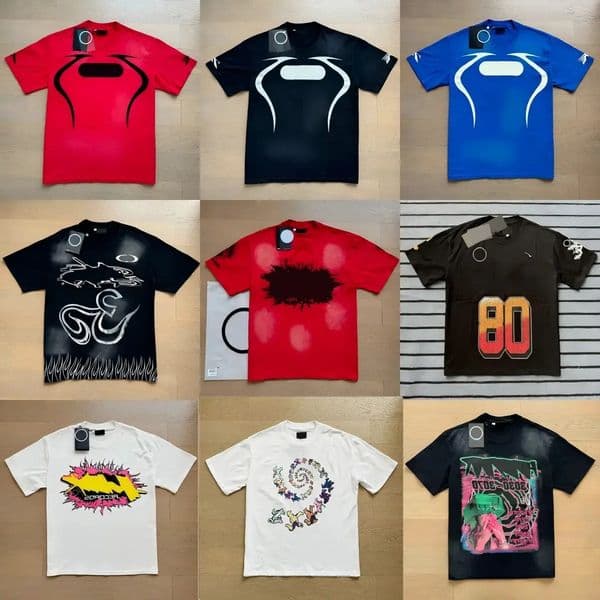 Luxury Designer T Shirt Mens Womens Best Quality Graphic Tees Retro Hip Hop Streetwear Short Sleeve Summer Fashion Cotton Casual Tshirt US Size S XL With Fast