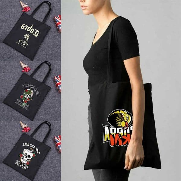 Environmental Women Canvas Shopping Bag Storage Handbag Female Canvas Cloth Shoulder Bag Reusable Foldable Eco Grocery Totes H260606