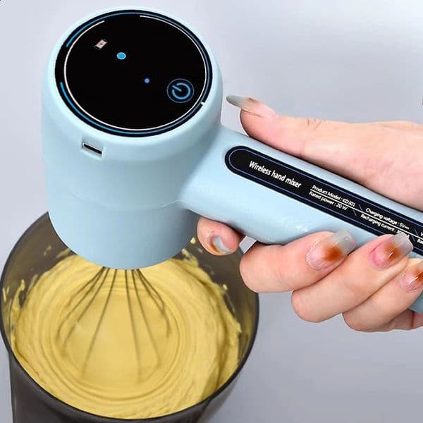 Electric Hair Cream Automatic Mixer Color Paste Blender Coloring Hairdressing Barber Dyeing Stirrer Tools Handheld Barbershop 260605