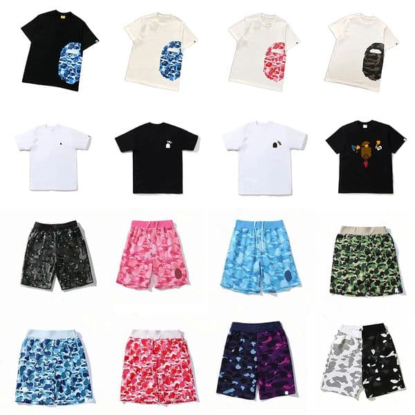 Designer t shirt mens tshirt women tops sporty womens tees designer short Clothes sharks tshirts clothing street shorts sleeves Bapi Bapwear baptshirts ape bap3