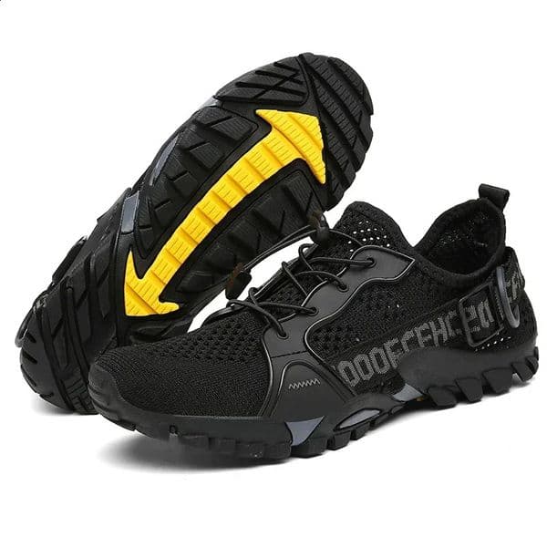 Upstream Shoes Men Quick Dry Aqua Shoes Slip On Breathable Hiking Wading Sneakers Beach Surfing Swimming Water Barefoot Shoes 260605