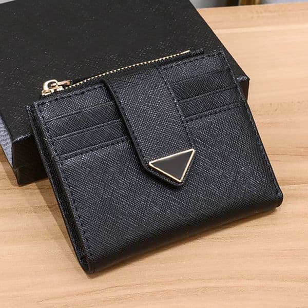 Wallet Designer Woman Passport Holder Card Holder Women Portafoglio Donna Zipper Poucht Note Compartment Wallets Coin Purse Men Designer Wallet Portefeuille