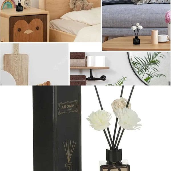 Air 50ml Natural Essential Oils Freshener Romantic Aromatherapy Kits Gift Box Lavender Bergamot For Diffuser Home Bedroom Office L260606