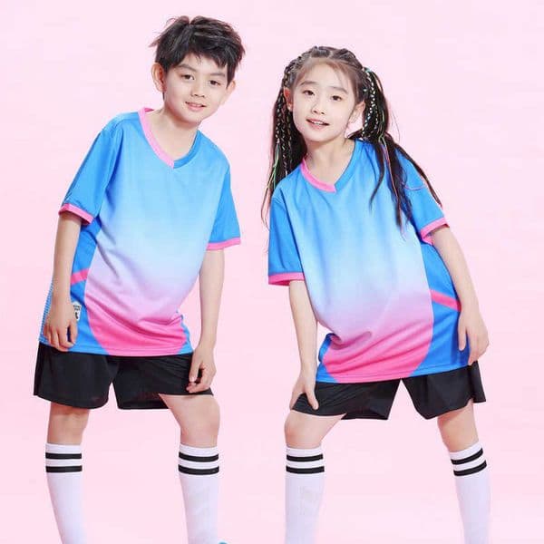uniform Football set for students boys professional competition training suit girls jump rope sports set training camp team uniform L260606
