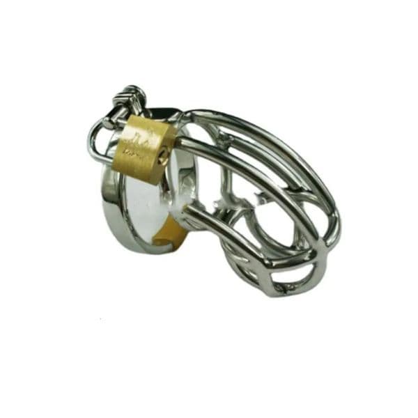 2026 New Male Chastity Devices Pa Cock Glans Piercing Curve Penis Ring Restraint adult toys Steel Cage Metal Lock Slaves Bondage Bdsm Mens Fetish Toys Gays Cbt 016