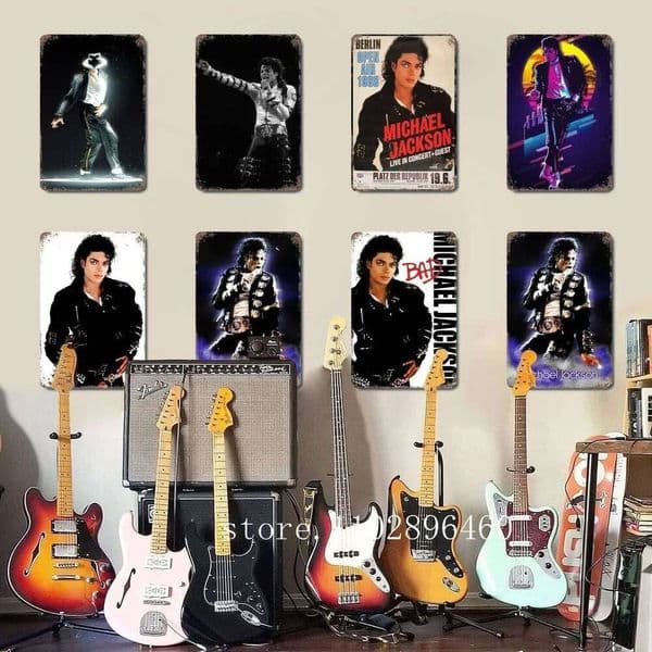 michael jackson Plaques & wall decor Vintage Tin Signs Captain Metal Poster Decor for Bar Pub Club Wall Decoratio 26L0606