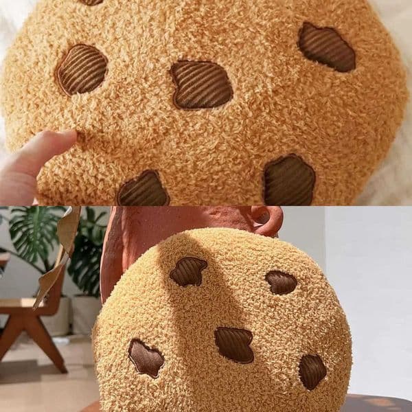 for 1-5PCS Cushion Plush Cookie Bedroom and Sofa Decorative Seat Pad Nap Soft Sitting Cushion Christmas Gift L260606