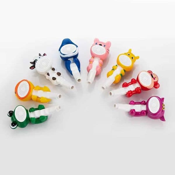 Head New Cute Cartoon Kid Shower with Suction Cup Shower Bracket Children Bath Sprayer Baby Shower Nozzles Bathroom Accessories C260606