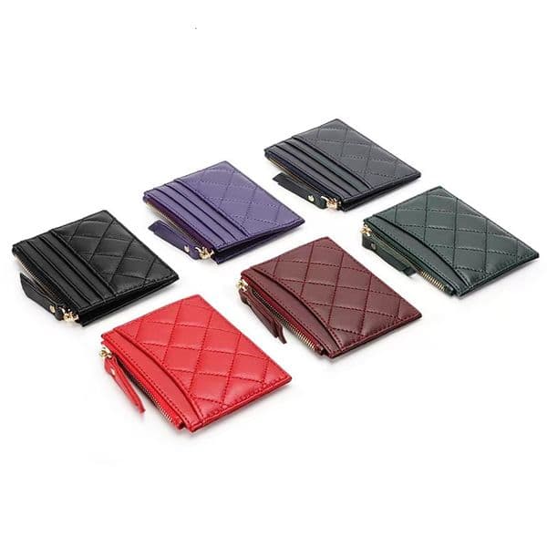 luxury card holder designer wa women cardholder purse genuine Leather womens men Purses mens Key Ring Credit Coin Mini Wa wholesale wa women mens A4