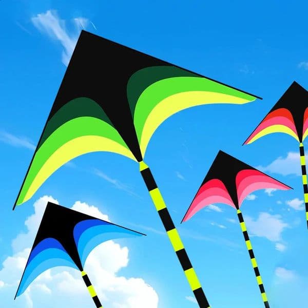 Adults Easy to Fly Large Huge Delta Kite Come with 5m Tail Outdoor Toy for Kids 260605