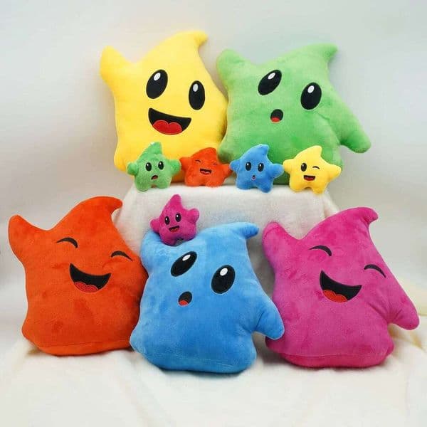 TreasuringU 2026 New Colorful Stars Cute Pillow Star Plush Dolls Kids Toys Birthday Gifts 26Y0606