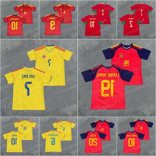 USA-Canada-Mexico 2026 World Cup Belgium Morocco same style player number short-sleeve L260606