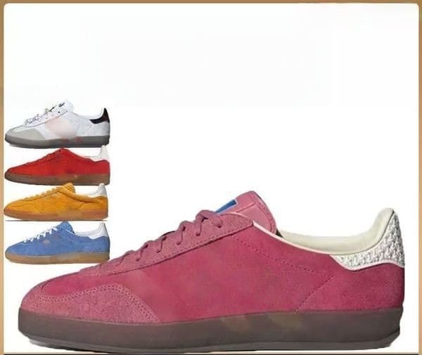 Summer new men's and women's board shoes with top layer cowhide and suede sports and leisure shoes