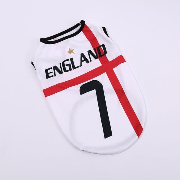 England pet clothing for puppies, vests designed for Shiba Inu, Corgi, and Teddy puppies. Top-quality 2026 new arrivals, sporty pet clothing.