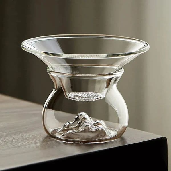 2026 Transparent Glass Strainer Maker Water Separator cologne Filter Screen perfume Tea Set Accessories Free Shipping 18