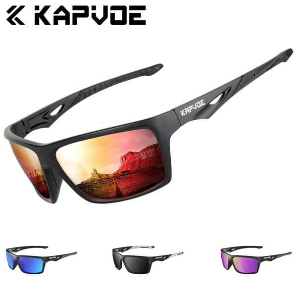 Polarized Sunglasses Fashion Outdoor Sports Uv400 Camping Fishing Goggles Hiking Running Glasses for Men Cycl W260606
