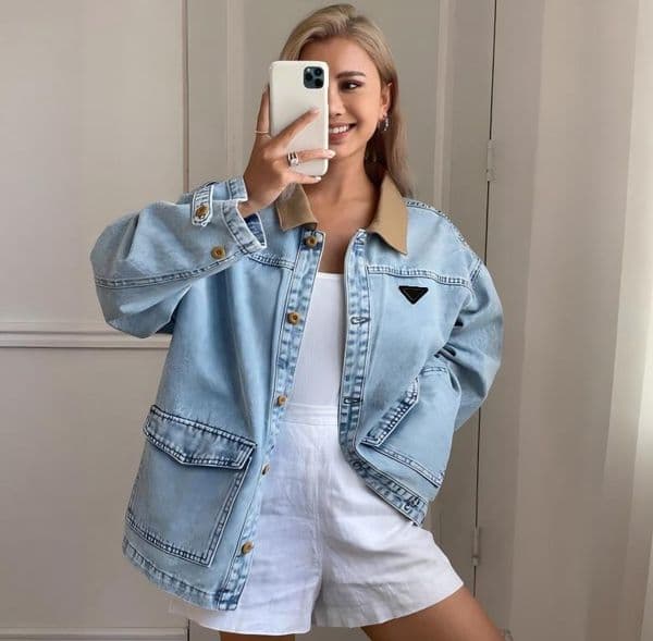 Womens jean Jackets Luxury long sleeve vintage Brand Letter Outerwear woman designer jacket womens denim coat