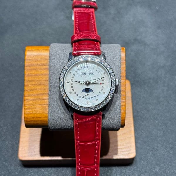 top quality jb 2026 Mechanical Luxury 35mm 3663 Ceramics womens Watch AAAAA super clone Automatic Watch Designers womens Watches mondphasen Fritillary dial 275c