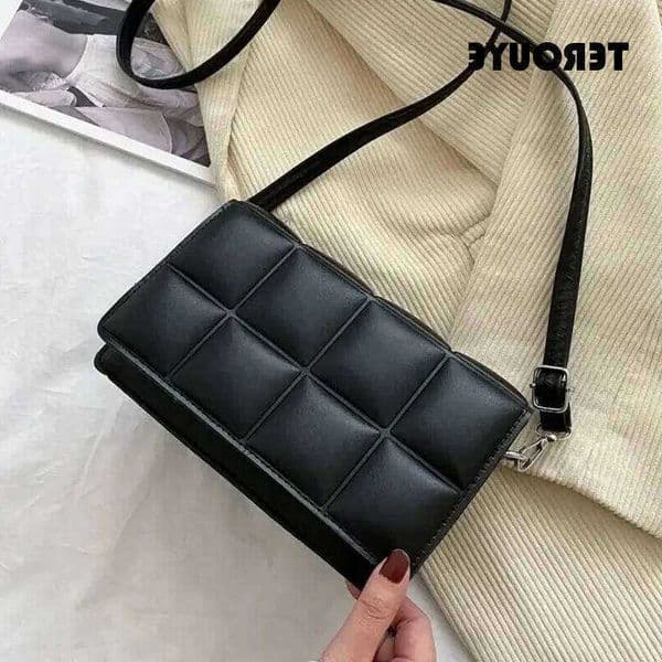 Fashion Designer Shoulder Small PU Leather Female Crossbody Bag Trend Classic Handle Handbag Women TEROUYE Q260606