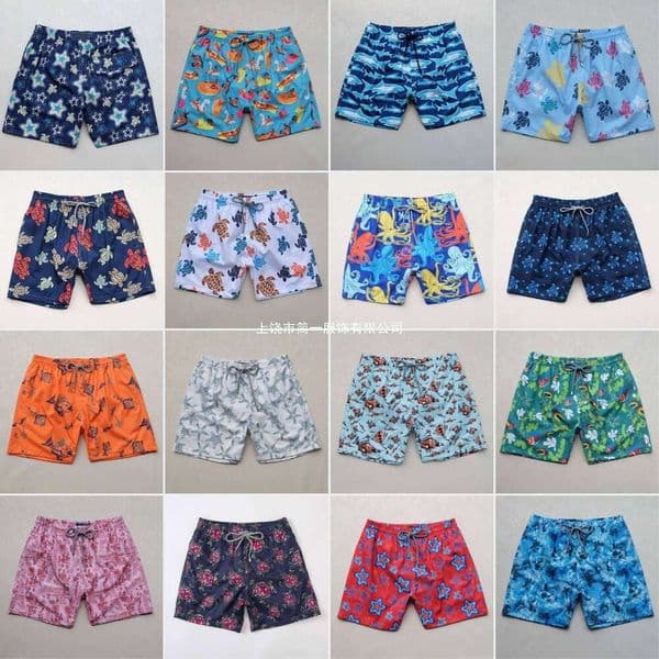 Cross-border foreign trade 2026 summer new fashion trendy quick-dry men's beach sports surfing shorts