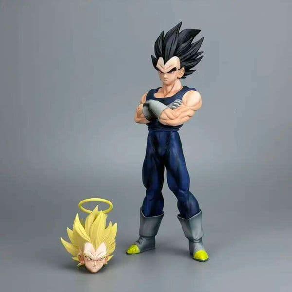 27.5cm Anime Dragon Ball Z Figure WDH Vegeta Action Figures Pvc Statue Desktop Ornamen Collection Model Toys Gifts 26L0606