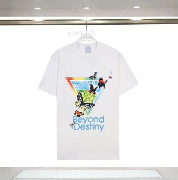Casalys Blanca shirts Luxury Brand Letter Print T shirt Men Cotton Short Sleeve Fashion Tee Loose Fit Crew Neck Short Sleeve Tops for Men and Women a86