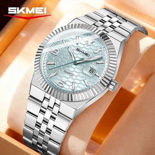 SKMEI 2656 Quartz Men's Watches Date 2026 Male original men's watch waterproof stainless steel luxury clock relogios masculino 5c448