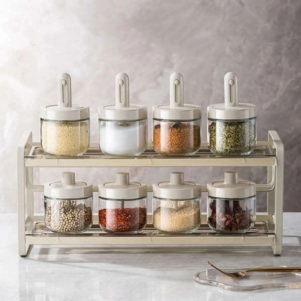 2026 Glass Spice Box Lid Kitchen Oiler Jar Salt perfume Pepper Boxes Leak-Proof Seasoning cologne Storage Bottle Gadget Free Shipping 31