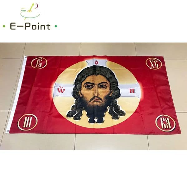 2026 Russia Jesus perfume Christ Religion Faith Face Flag 3*5Ft 90Cm*150Cm Polyester Banner Decoration Flying Home cologne & Garden Flag Festive Gifts Free Ship 25