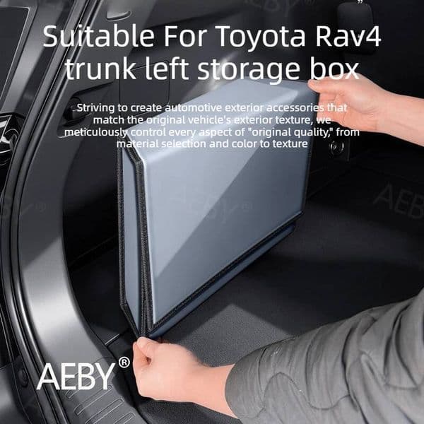 For Toyota Rav4 2020-2026 Trunk side storage box,Organize trays,Cargo Pocket Container Hidden Compartments,Car accessories ddmynov