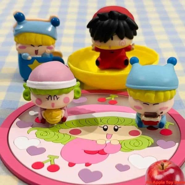 Original Gashapon Magic Mirmo Rirumu Anime Figure Collectible Toy Gashapon Capsule Cute Desk Decor Mini Food Theme Gift L26060684KE