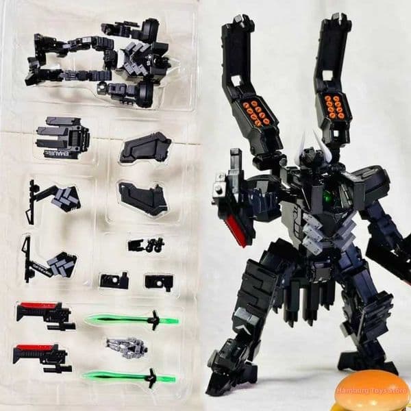 Diaclone EM-06 EM05 1/60 Scale Toy Mecha Flying Backpack Falco Peregrinus Diaclone Compatible Accessories Model Enthusiasts L260606RPT6