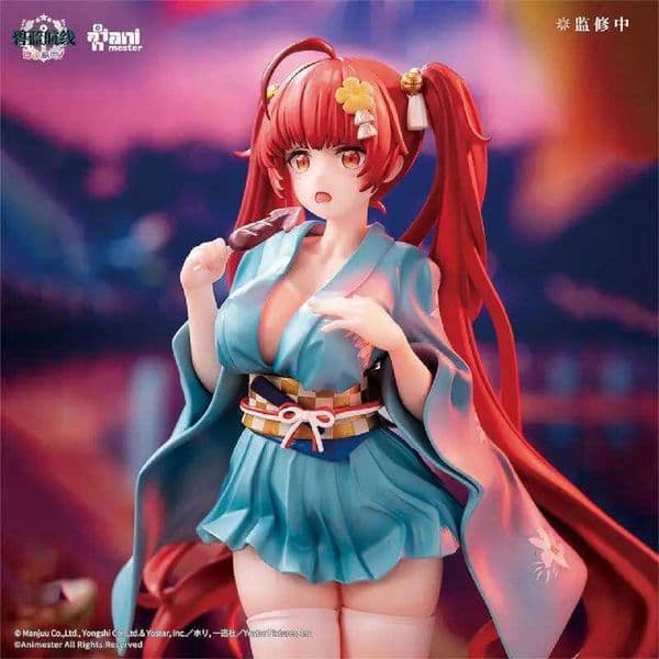 AniMester In Stock Azur Lane Honolulu 1/7 Scale Anime Figure Officially Licensed Collectible Statue Desktop Display L260606ES93