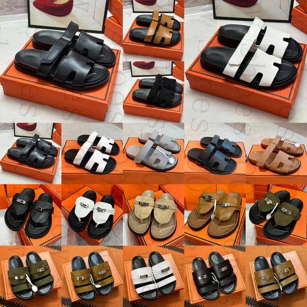 Size 35-45 her messandles women her mesandal designer chypre sandal sandals luxury womens slides flip flops sandles slippers claquette femme Shoes d h gate